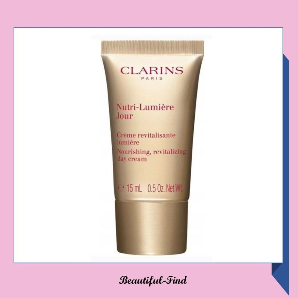 Clarins Nutri Lumiere Jour Nourishing Revitalizing Day Cream 0.5 oz New